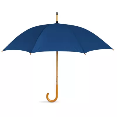 Parasol klasyczny 23" z drewnianym trzonem CALA - Niebieski (KC5132-04)