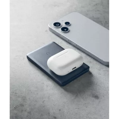 Powerbank magnetyczny 5000 mAh z aluminium CORE - Francuski Granat (MO3179-85)