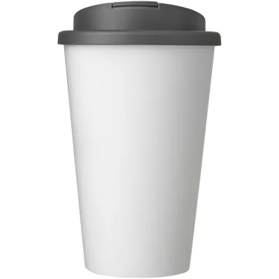 Americano® 350 ml tumbler with spill-proof lid - Biały-Szary (21069512)