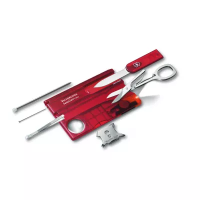SwissCard Lite Victorinox - czerwony (07300T65)