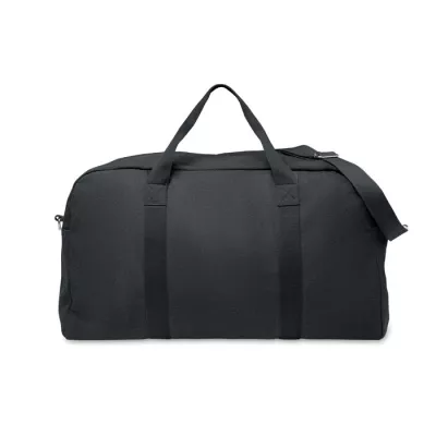 Torba podróżna z recyklingu 450 g/m² DUFFAS COLOUR - Czarny (MO2508-03)