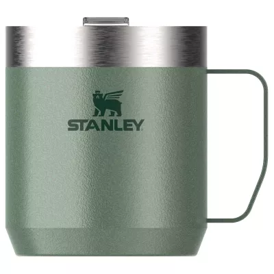 Kubek kempingowy Stanley Everyday 350 ml ze stali nierdzewnej - Leśny zielony (10094964)