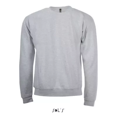 Bluza męska z okrągłym dekoltem 260 g/m² Sol's SPIDER - Szary Melanż 2 (S01168-GY)