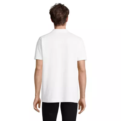 Koszulka polo unisex z czesanej bawełny Sol's PULSE - Bialy (S04502-WH)