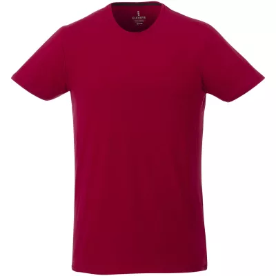 Męski organiczny t-shirt Balfour - Czerwony (38024-RED)