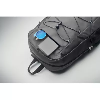 Plecak RPET 600D ze sznurkiem HIGE - Kamienny Szary (MO2491-15)