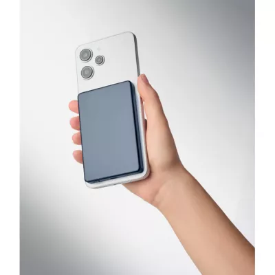 Powerbank magnetyczny 5000 mAh z aluminium CORE - Francuski Granat (MO3179-85)