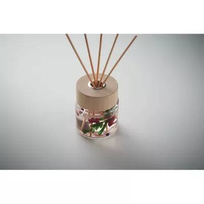 Dyfuzor zapachowy wanilia 100 ml z patyczkami MAGNOLIA - Przezroczysty (MO2703-22)
