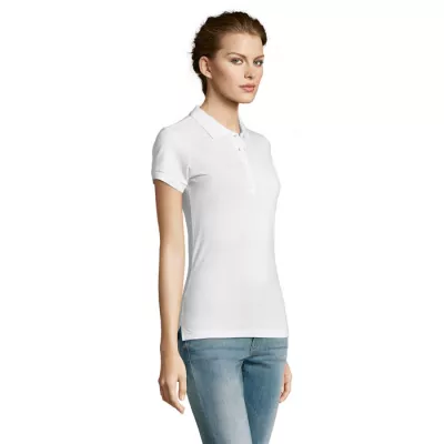 Koszulka polo damska piqué 210 g/m² Sol's PEOPLE - Bialy (S11310-WH)