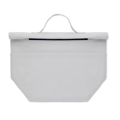 Torba termiczna na lunch z recyklingu RECOBA COLOUR - Bialy (MO2551-06)