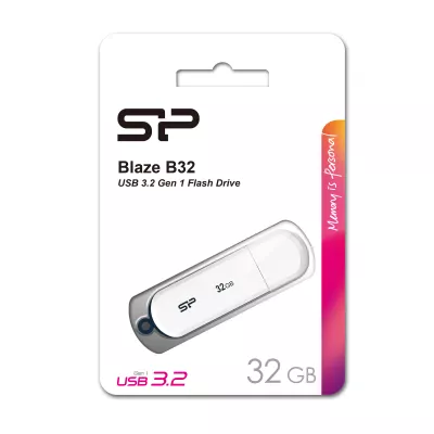PENDRIVE B32, 16GB 3.2 SILICON POWER - biały (EG829006 32GB)