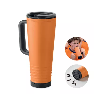 Kubek termiczny dwuścienny 700 ml HOWLER CUP - Pomaranczowy (MO2995-10)