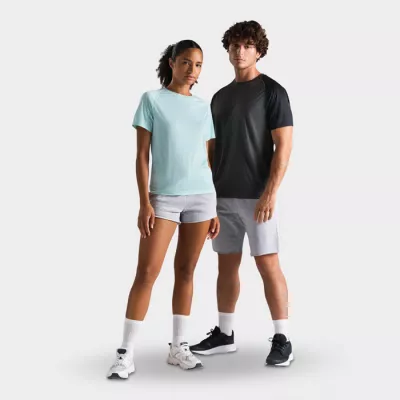 Koszulka sportowa unisex z recyklingu Sol's VORTEX - Black/Charcoal Grey (S04787-BI)