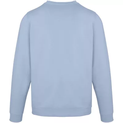 Jasper organiczna bluza unisex z recyklingu o gramaturze 280 g/m² z okrągłym dekoltem i certyfikatem OCS - Niebieski mgła (39561-MISTBLUE)