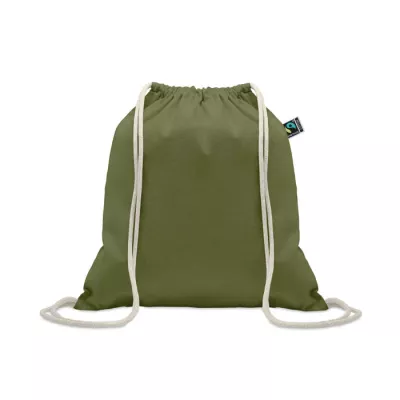 Worek Fairtrade 180 g/m² OSOLE DRAW COLOUR - Ciemnozielony (MO2591-60)