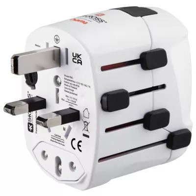 Adapter podróżny Skross for Hama Pro - biały (VH050-02)