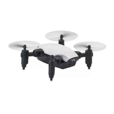 Dron składany z kamerą Wi-Fi DRONIE - Bialy (MO9379-06)