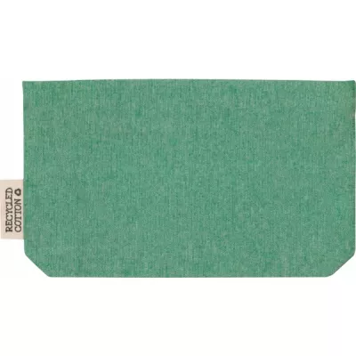 Kosmetyczka z bawełny z recyklingu 180g/m2 HARRY - zielony (6431009)