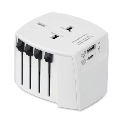 Adapter podróżny USB-C 30W Skross MUV USB AC30 PD - Bialy (MO2980-06)
