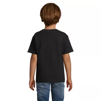 Koszulka dziecięca 150 g/m² Sol's REGENT KIDS - Deep Black (S11970-DB)