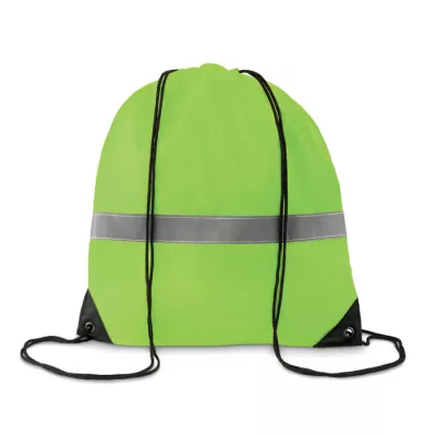 Worek ze sznurkiem z paskiem odblaskowym STRIPE - Fluorescencyjny Zólty (MO8868-70)