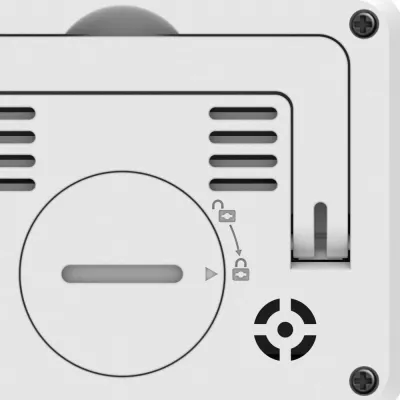 Budzik elektroniczny Hama Kos - biały (VH059-02)