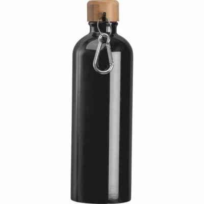 Butelka metalowa 750 ml - czarny (8497103)