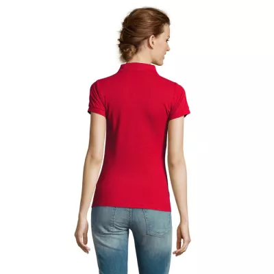 Koszulka polo damska 200 g/m² Sol's PRIME WOMEN - Czerwony (S00573-RD)