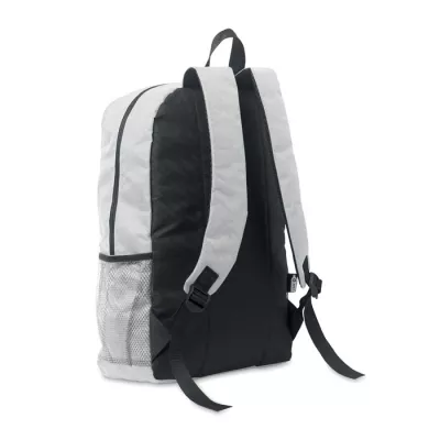 Plecak RPET 600D ze sznurkiem HIGE - Bialy (MO2491-06)