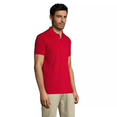 Koszulka polo męska 200 g/m² Sol's PRIME MEN - Czerwony (S00571-RD)