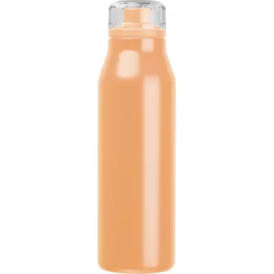 Butelka termiczna stalowa z recyklingu GRAND HAVEN MoLu 640 ml - pomarańczowy (534910)