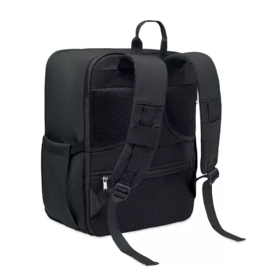 Plecak kabinowy z nylonu na laptop 15" 20 l SALEM - Czarny (MO3155-03)
