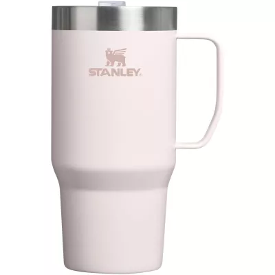 Termoizolowany kubek Stanley Everyday Suburban o pojemności 710 ml, wykonany z recyklingowanej stali nierdzewnej  - Jasnoróżowy (10098540)