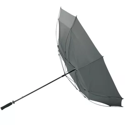Parasol manualny XL Ø133 cm HURRICAN - szary (518707)