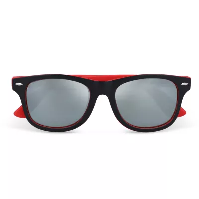 Okulary przeciwsłoneczne Tate z lustrzanymi soczewkami UV400 - czerwony (LT86736-N0021)