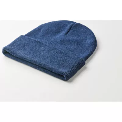 Czapka zimowa unisex z mankietem BEANIX - Niebieski (MO2705-04)