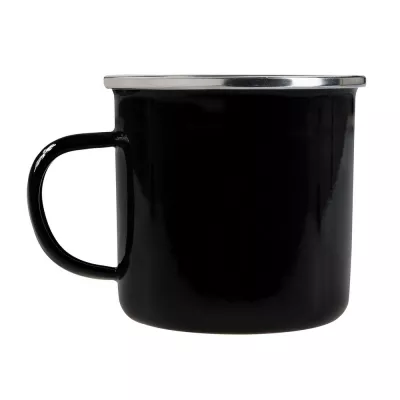 Kubek emaliowany I Taeris 360 ml - czarny (V7235-03)