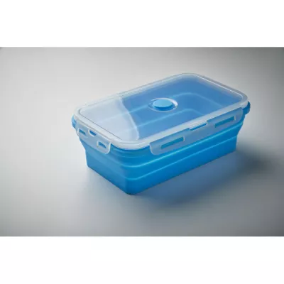 Lunchbox składany silikonowy 1200 ml KOLAPSO - Baby Blue (MO2549-66)