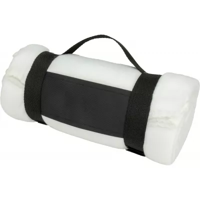 Koc z polaru 170 g/m² GIANFRANCO - biały (6690206)