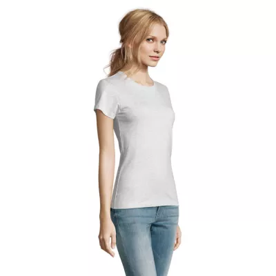 Koszulka damska 190 g/m² Sol's IMPERIAL WOMEN - Popiól (S11502-AS)