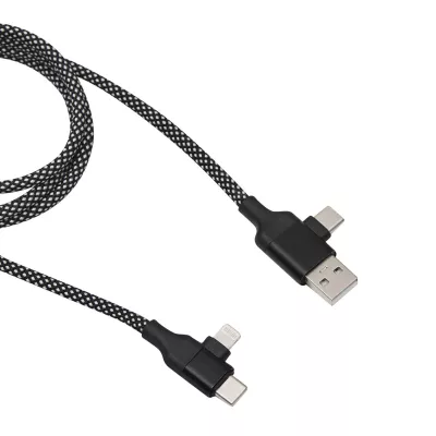 Kabel do ładowania i przesyłania danych - czarny (56-1107414)