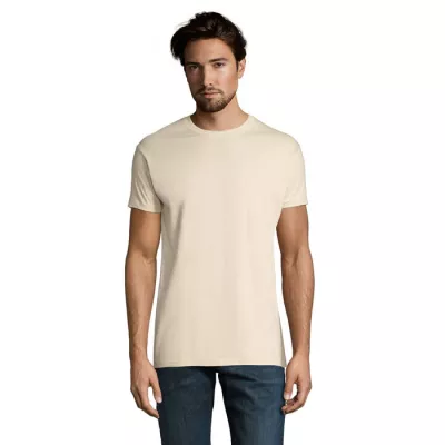 Koszulka męska bawełniana 190 g/m² Sol's IMPERIAL - Cream (S11500-CM)