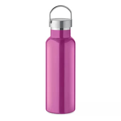 Butelka termiczna z recyklingu 500 ml FLORENCE - Fuksja (MO2107-38)