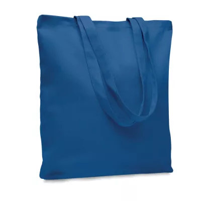 Torba bawełniana na zakupy 270 g/m² RASSA COLOURED - Niebieski (MO6442-37)