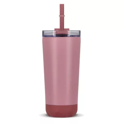 Kubek termiczny InSideOut ze stali nierdzewnej o podwójnych ściankach, 600 ml - pasteloworóżowy (LT57017-N0079)