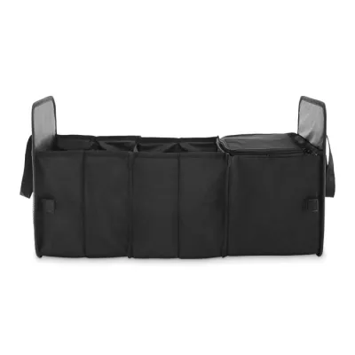 Organizer samochodowy składany z RPET ORGANIZER COOL - Czarny (MO2956-03)