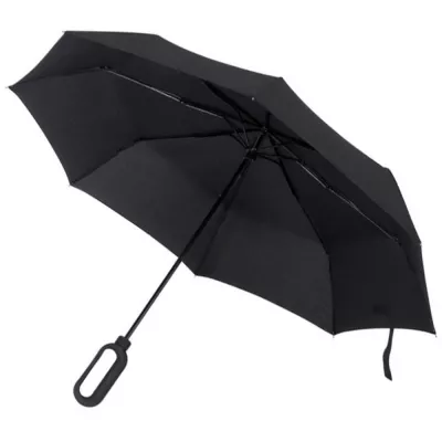 Parasol manualny Ø98 cm ERDING - czarny (088503)