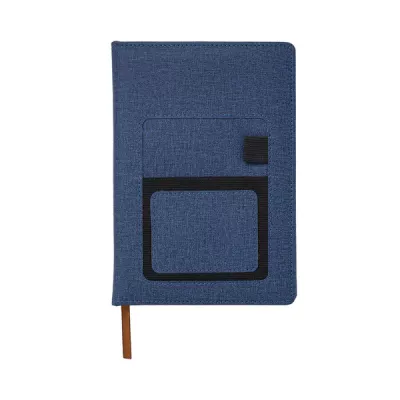 Notes z kieszonką na telefon Irun - granatowy (R64265.42)