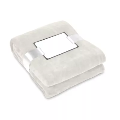 Koc polarowy 120x150 cm 280 g/m² DAVOS - Bezowy (MO9088-13)