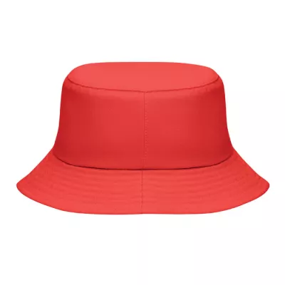 Czapka bucket z poliestru 150 g/m² EMMER - Czerwony (MO2437-05)